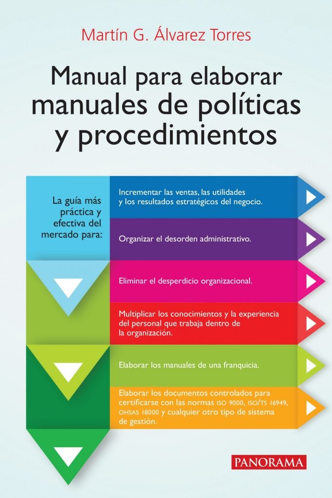 Manual para elaborar manuales de políticas y procedimientos (nueva edición)